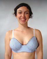 Gingham Bra