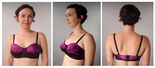 Lace Appliqued Bra